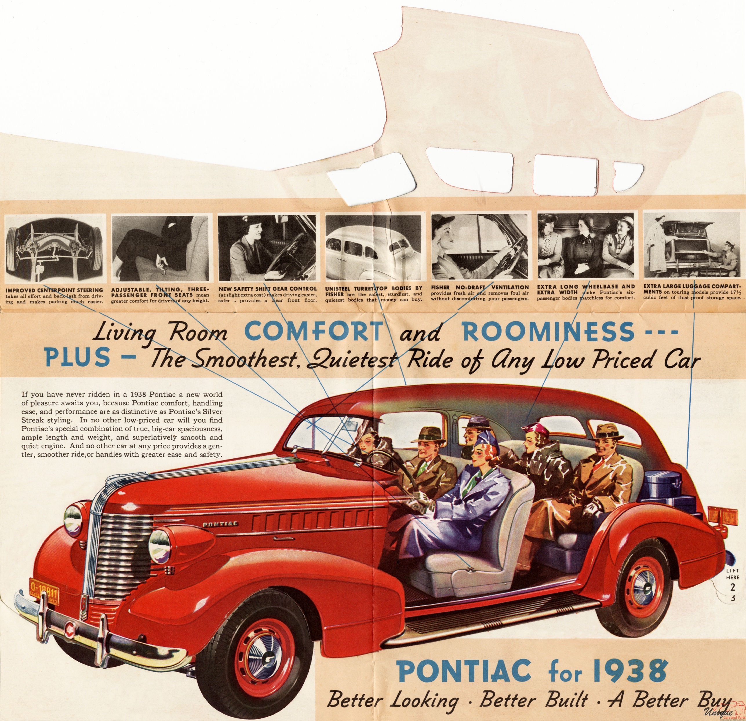 1938 Pontiac - The Inside Story Foldout Page 6